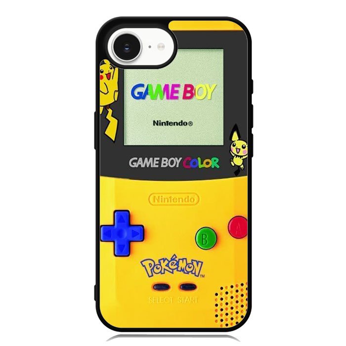 Game Boy Pokemon Pikachu iPhone 16e Case