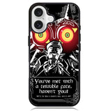 Legend Of Zelda Link Majoras Mask Quote X0021 iPhone 16 Plus Case