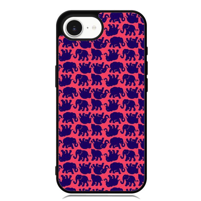Lily Pulitzer Elephant Pattern iPhone 16e Case FE0176