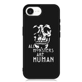 monsters are human iPhone 16e Case FE0179