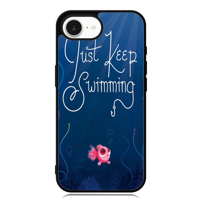 Just Keep Swimming iPhone 16e Case FE0172