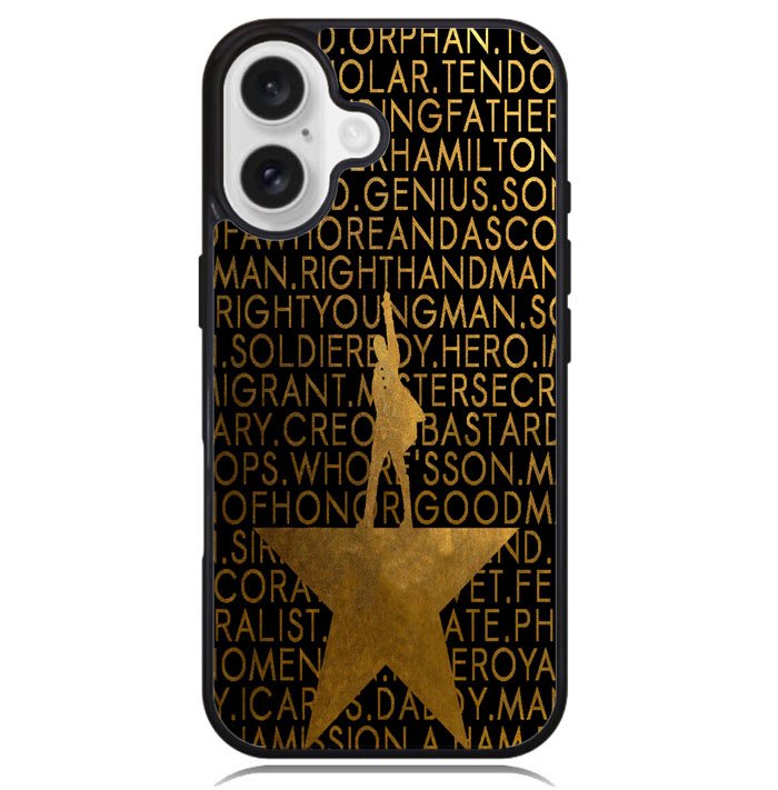 Hamilton Lyrics X4817 iPhone 16 Case