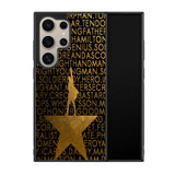Hamilton Lyrics X4817 Samsung Galaxy S25 Ultra 5G Case