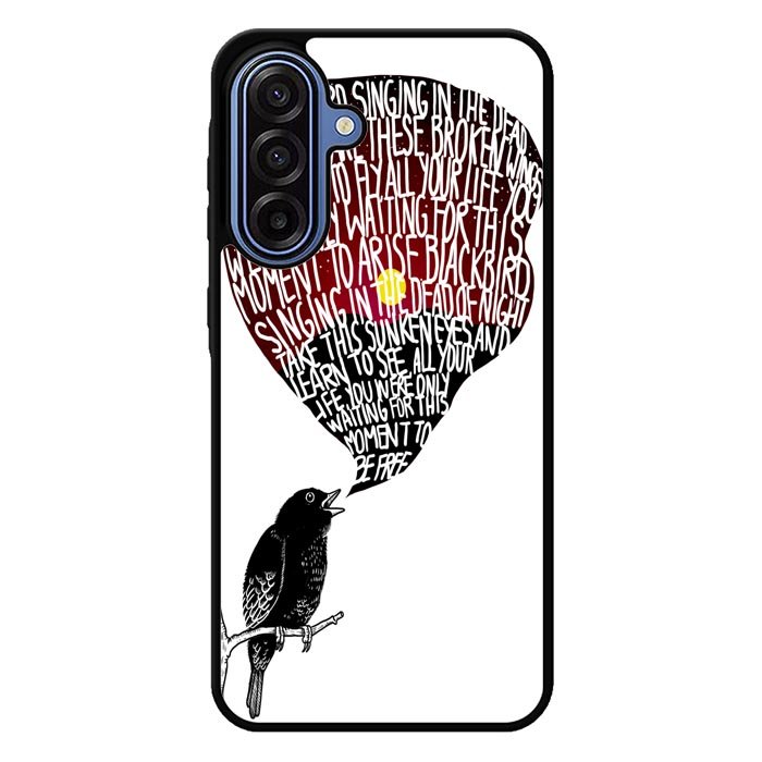 The Beatles Blackbird Lyrics X4765 Samsung Galaxy A17 5G Case