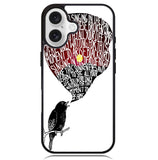 The Beatles Blackbird Lyrics X4765 iPhone 16 Plus Case