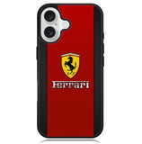 Ferrari Logo Wallpaper X4969 iPhone 16 Plus Case