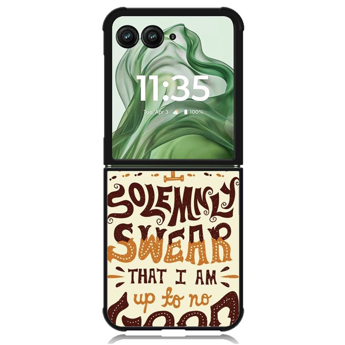 Harry Potter quote X4921 Motorola Moto Razr+ Plus 2024/2025 Case, Motorola Razr 50 Ultra/50s Ultra Case
