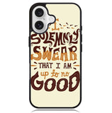 Harry Potter quote X4921 iPhone 16 Case