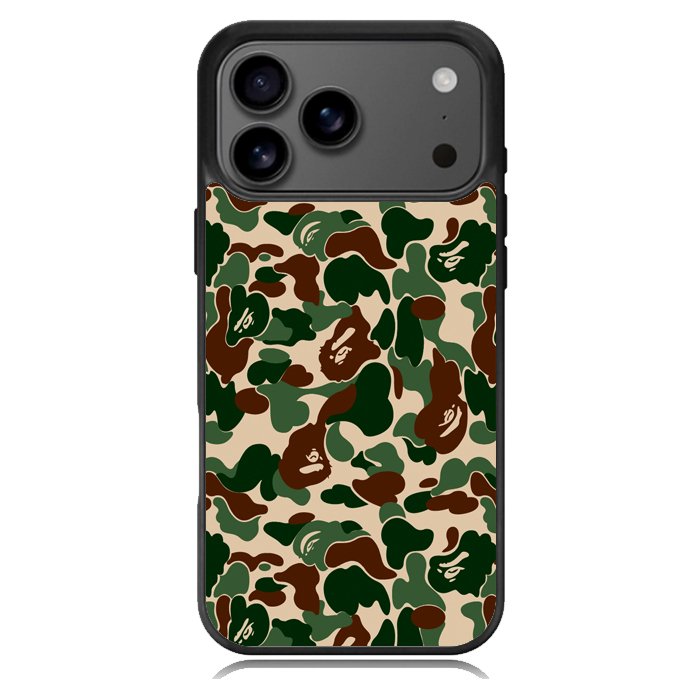 Bathing Ape camo X4908 iPhone 17 Pro Case