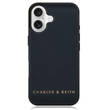 Charles and Keith Dark Blue X4945 iPhone 16 Case