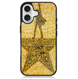 Hamilton Musical Lyrics X4979 iPhone 16 Case