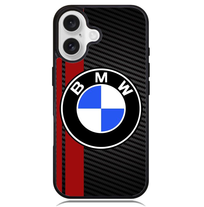 Red Carbon Fiber BMW X5029 iPhone 16 Case