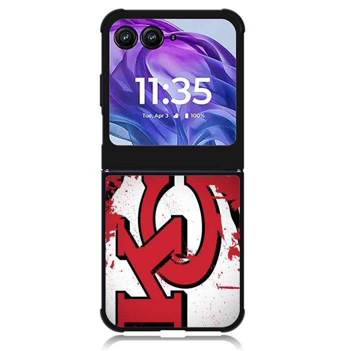 Kansas City Chiefs 1st Motorola Moto Razr 2024 , Moto Razr 50 Case
