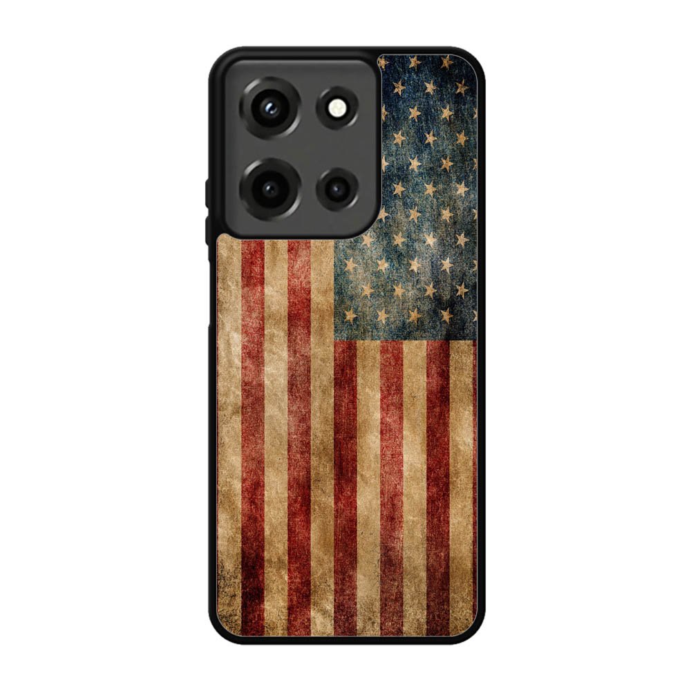 Vintage American Flag Motorola Moto G 5G 2025 Case FE6906