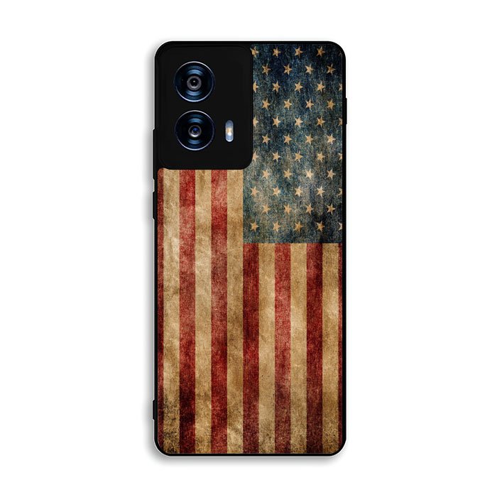 Vintage American Flag Motorola Moto G Power 5G 2024 Case FE6906
