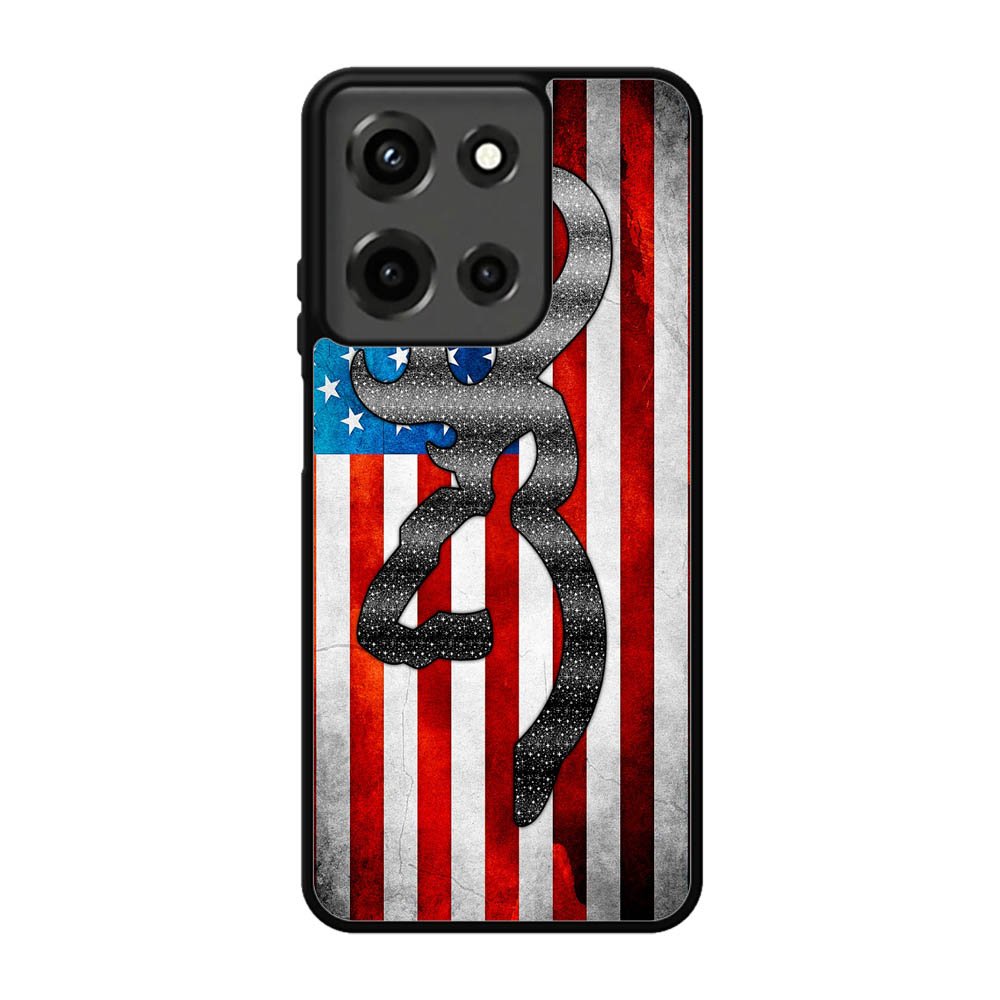 Camo American Flag 1st Motorola Moto G 5G 2025 Case FE3437