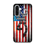 Camo American Flag 1st Samsung Galaxy A36 Case FE3437