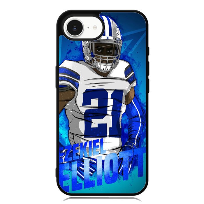 Ezekiel Elliott Dallas Cowboys iPhone 16e Case FE0486