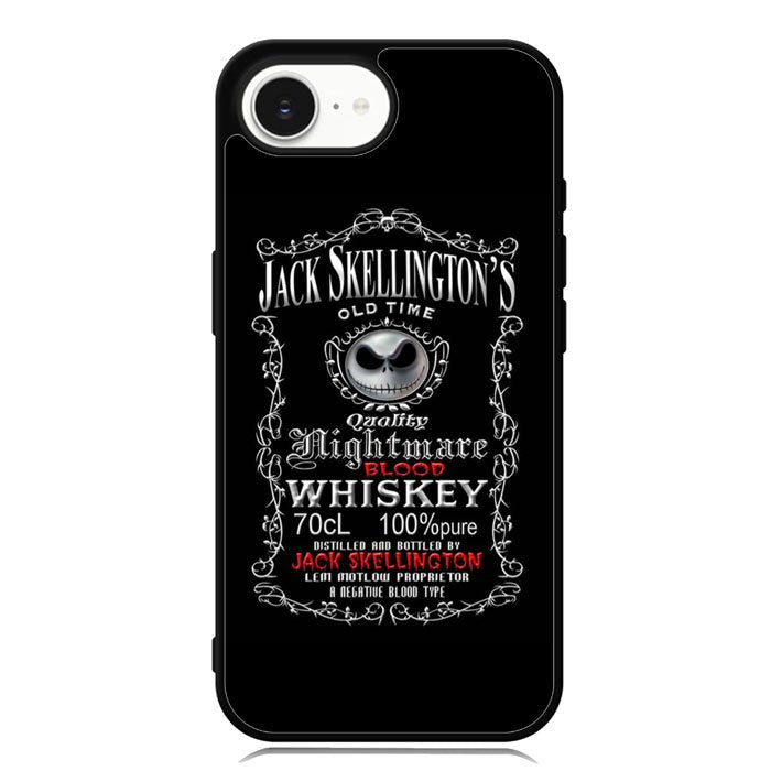 Jack Skellington Blood Whiskey iPhone 16e Case FE0507