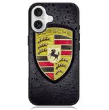porsche emblem X5624 iPhone 16 Plus Case