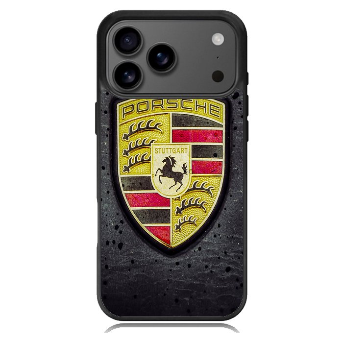 porsche emblem X5624 iPhone 17 Pro Max Case