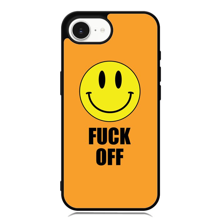Fuck Off Smiley iPhone 16e Case FE0489