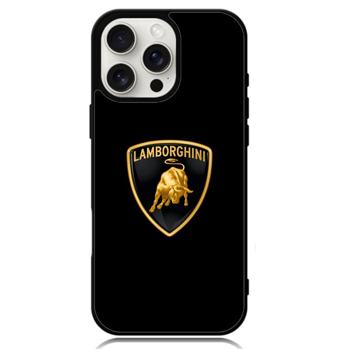 Lamborghini Logo X5730 iPhone 16 Pro Max Case