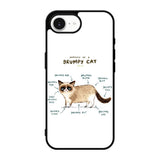 Anatomy Of A Grumpy Kitty X5744 iPhone 17e Case