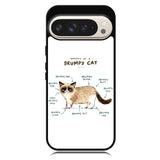 Anatomy Of A Grumpy Kitty X5744 Google Pixel 9 | Google Pixel 9 Pro Case