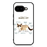 Anatomy Of A Grumpy Kitty X5744 Google Pixel 9A Case