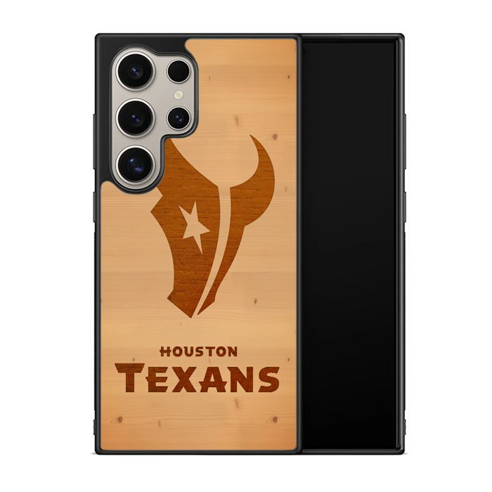 houston texans wood X5738 Samsung Galaxy S25 Ultra 5G Case