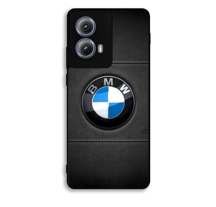 Bmw leather Logo Motorola Moto Edge 2024 Case FE2443