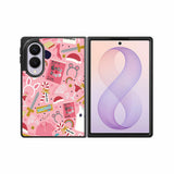 Mean Girls inspired pattern Samsung Galaxy Z Fold 8 Case BC0564