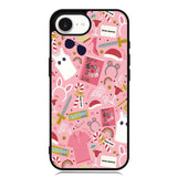 Mean Girls inspired pattern iPhone 16e Case FE0564
