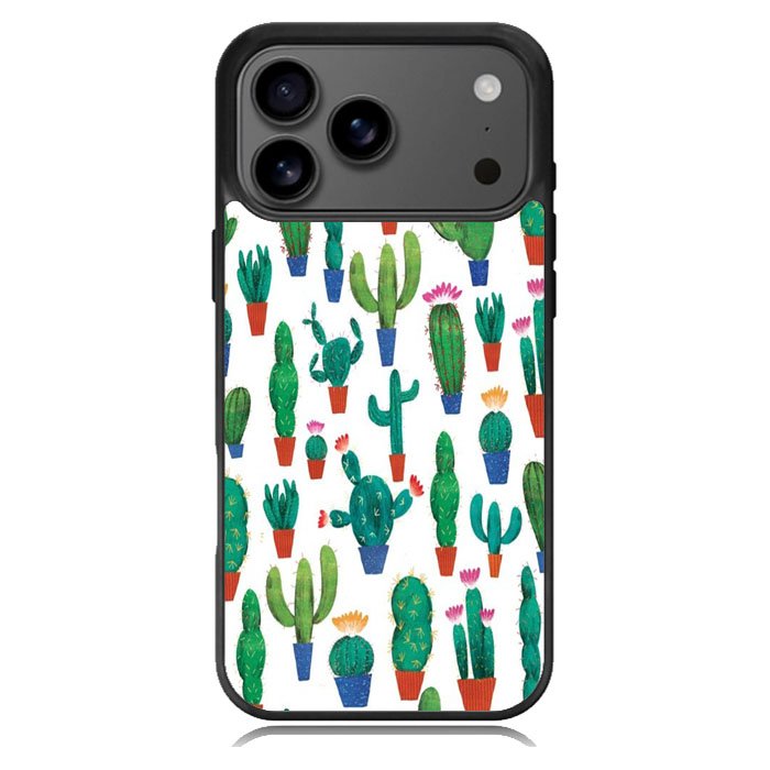 New Cactus Pattern iPhone 18 Pro Max Case BC0565