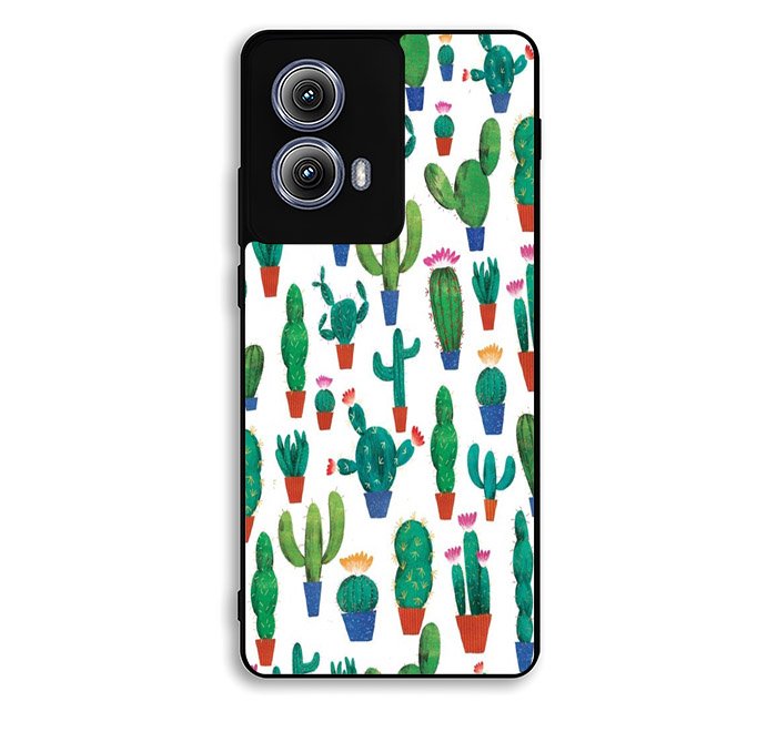 New Cactus Pattern Motorola Moto Edge 2024 Case FE0942
