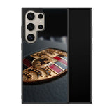 Porsche Car Logo X5966 Samsung Galaxy S25 Ultra 5G Case