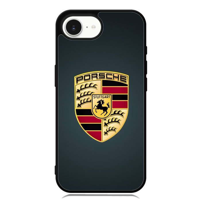 Porsche Logo Wallpaper iPhone 16e Case