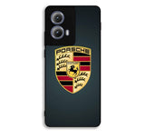 Porsche Logo Wallpaper Motorola Moto Edge 2024 Case FE0395