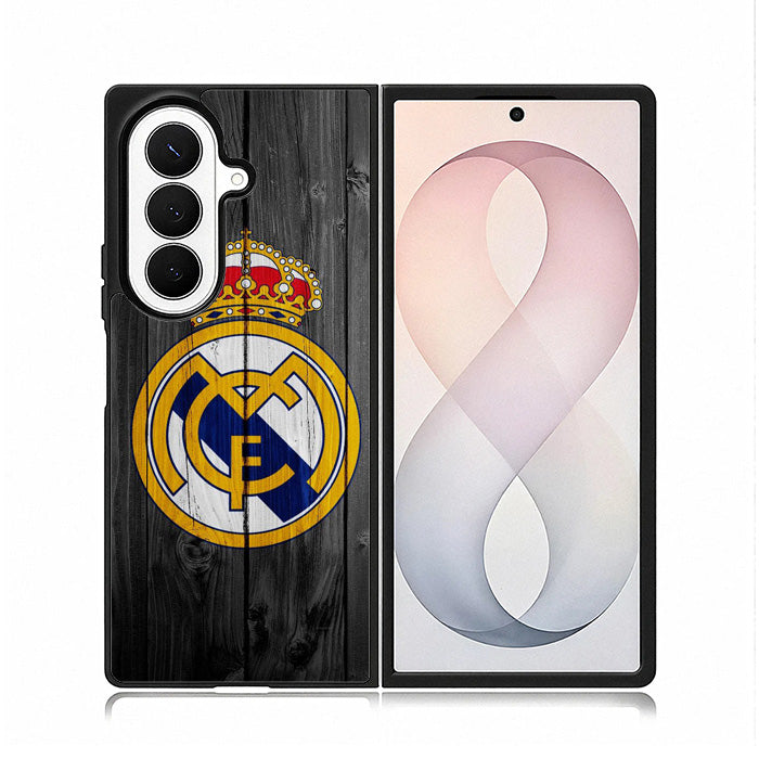 Real Madrid Logo Samsung Galaxy Z Fold 8 Ultra Case BC0611