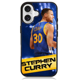 Stephen Curry Golden State Warriors X6017 iPhone 16 Case