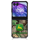 John Deere Logo 3rd Motorola Moto Razr 2024 , Moto Razr 50 Case