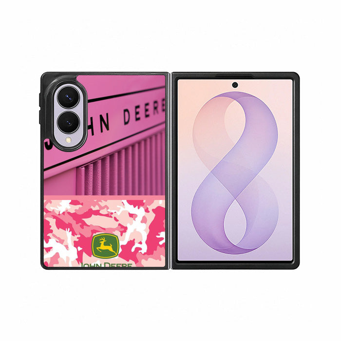 john deere pink Samsung Galaxy Z Fold 8 Case BC0622