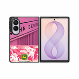 john deere pink Samsung Galaxy Z Fold 8 Case BC0622