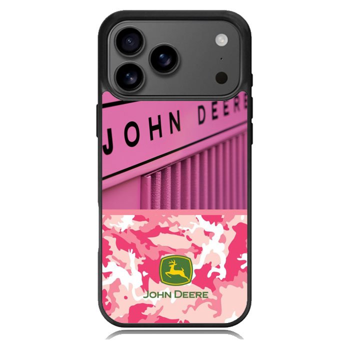 john deere pink iPhone 18 Pro Case BC0622