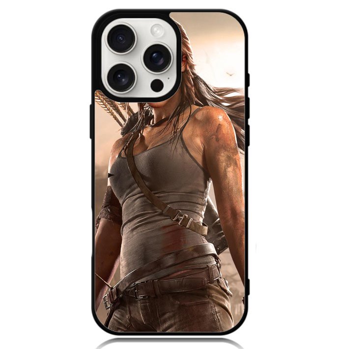 alicia vikander tomb raider X6109 iPhone 16 Pro Max Case