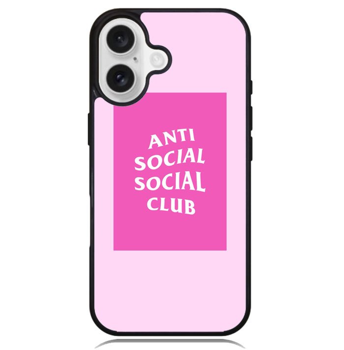 Anti Social Club X6182 iPhone 16 Plus Case