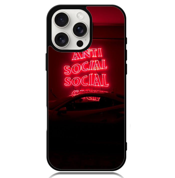 anti social social club X6180 iPhone 16 Pro Case