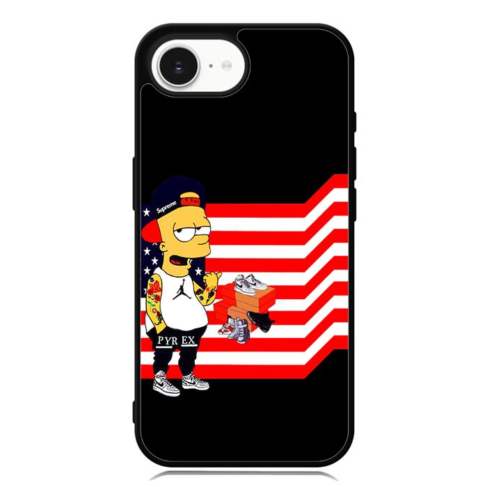 black bart simpson iPhone 16e Case FE0614