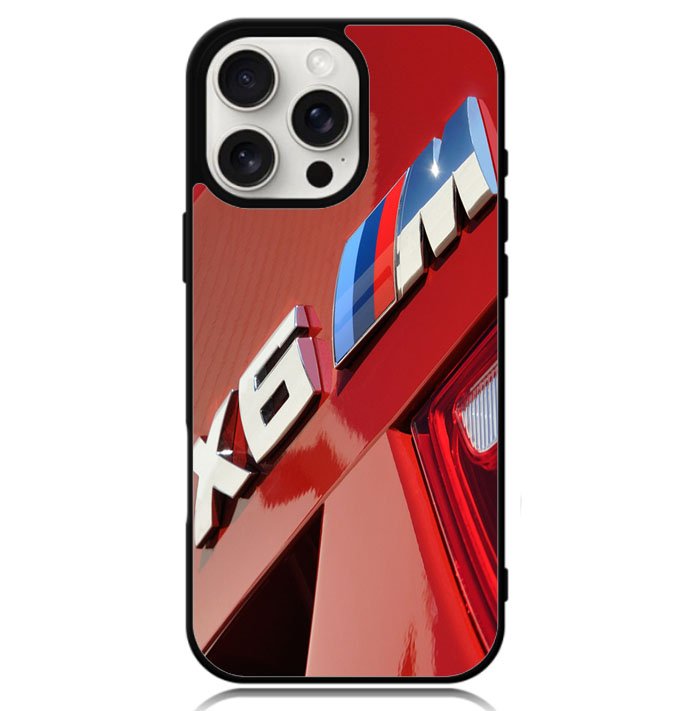 bmw x6m emblem X6201 iPhone 16 Pro Max Case